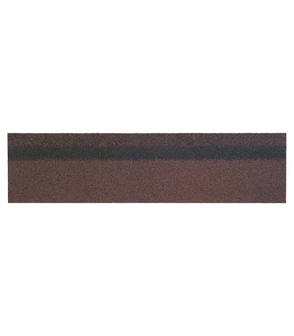фото Черепица гибкая коньково-карнизная шинглас коричневый/агат/мускат 5 кв.м shinglas