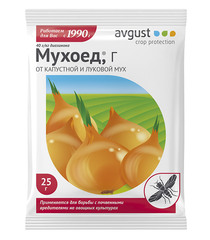 Средство защиты от капустной и луковой мух Avgust Мухоед 25 г