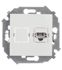 Розетка makel 36064099 открытая установка серая с заземлением ip55