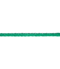 Шнур вязаный полипропиленовый 8 прядей зеленый d3 мм