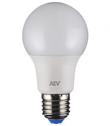 Лампа светодиодная REV 7 Вт E27 груша A60 2700К теплый белый свет 180-240 В матовая г. Владимир