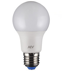 Лампа светодиодная REV 7 Вт E27 груша A60 2700К теплый белый свет 180-240 В матовая