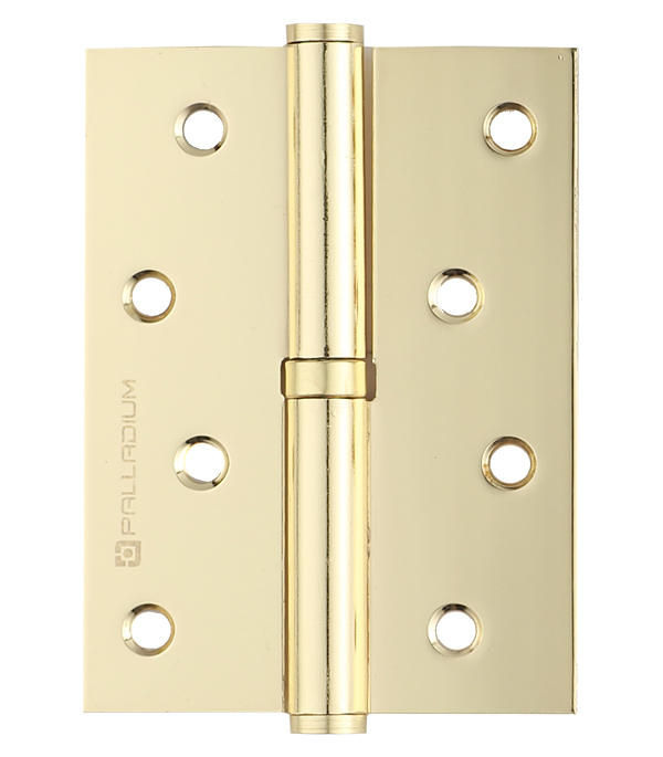 

Петля Palladium N 613-S-4 PB левая разъемная 100х75 мм латунь