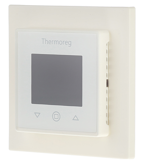

Терморегулятор программируемый для теплого пола Thermoreg TI 970 White белый