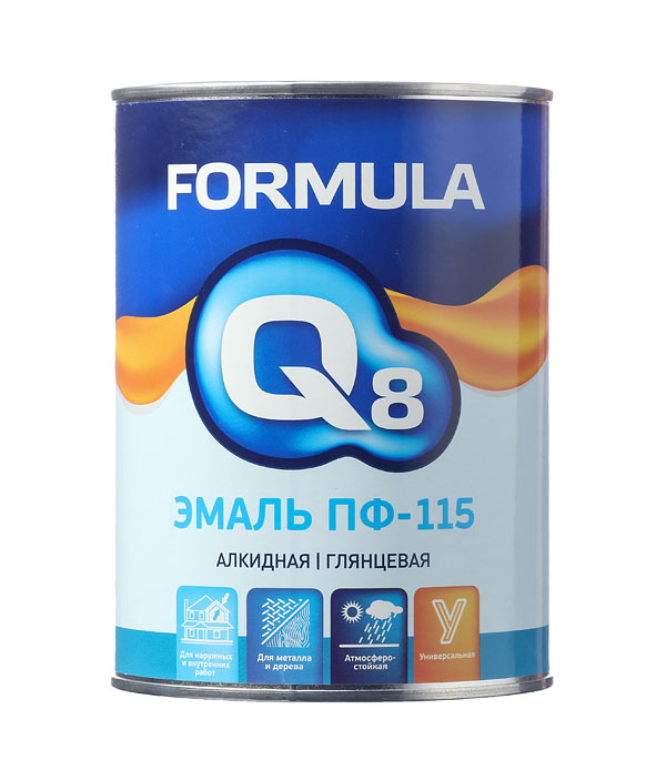 

Эмаль ПФ-115 синяя Formula Q8 0,9 кг, Синий