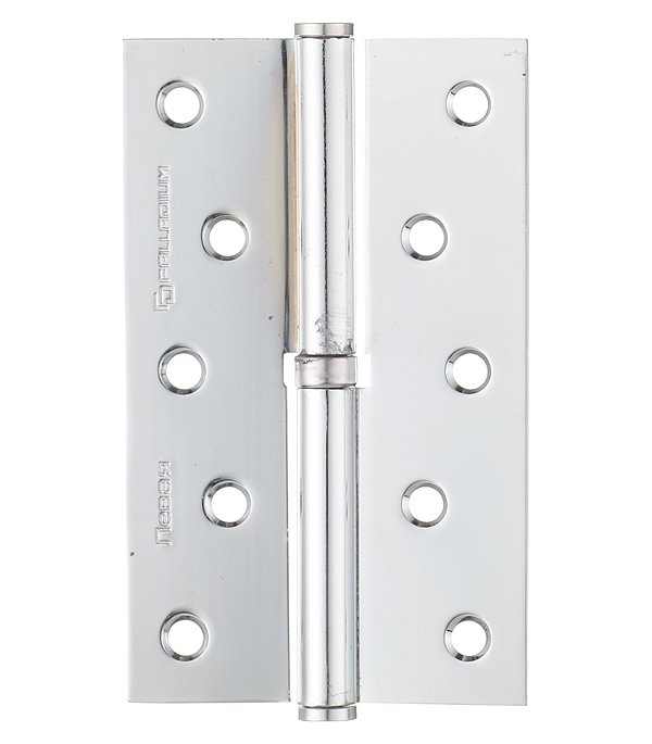 

Петля Palladium N 613-S-5 CP левая разъемная 125х75 мм серебро