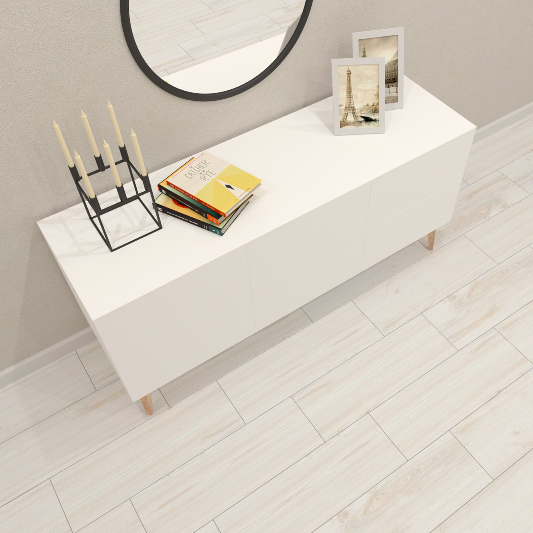 

Керамогранит Grasaro Parquet бежевый 600х200х9 мм (9 шт.=1,08 кв.м)