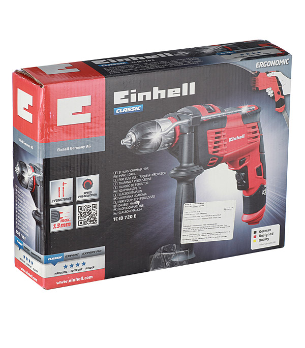 Дрель ударная Einhell TH-ID (TC-ID) 720/1 E (4259819) 720 Вт