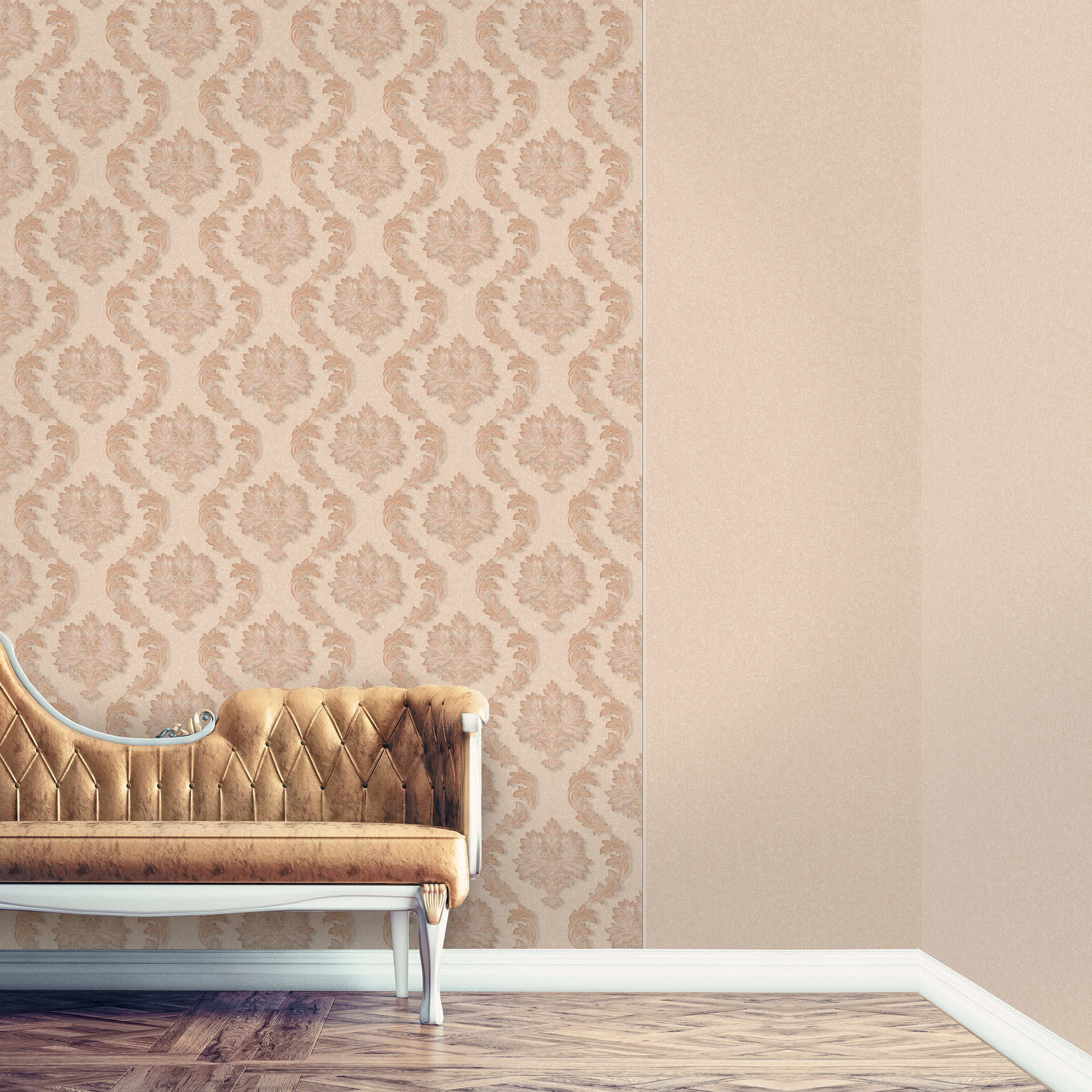 

Обои виниловые на бумажной основе Elysium Бельведер 67901 (0,53х10 м), Бежевый