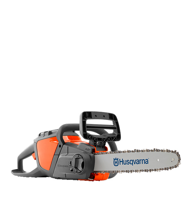 фото Пила цепная аккумуляторная husqvarna 120i (9670982-01) 12" шаг 3/8" паз 1,1 мм 45 звеньев li-ion 36в без акб и зу