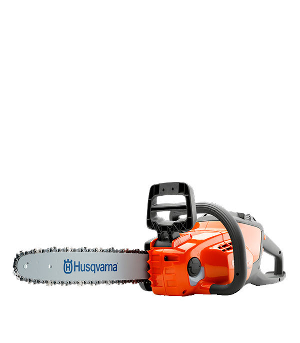 фото Пила цепная аккумуляторная husqvarna 120i (9670982-01) 12" шаг 3/8" паз 1,1 мм 45 звеньев li-ion 36в без акб и зу