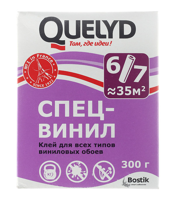 фото Клей для виниловых обоев quelyd спец-винил 300 г