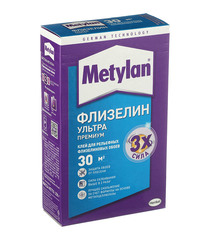 Клей для флизелиновых обоев Metylan Флизелин Ультра Премиум 250 гр