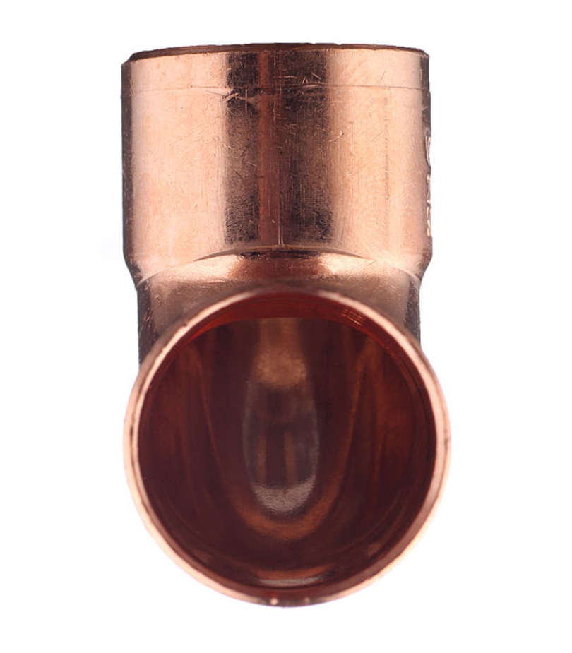 Угол двухраструбный Viega под внутреннюю пайку 22 мм 90° медный ...