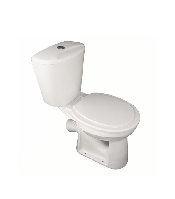 Унитаз-компакт Лобня Комфорт с косым выпуском с сиденьем полипропилен ...