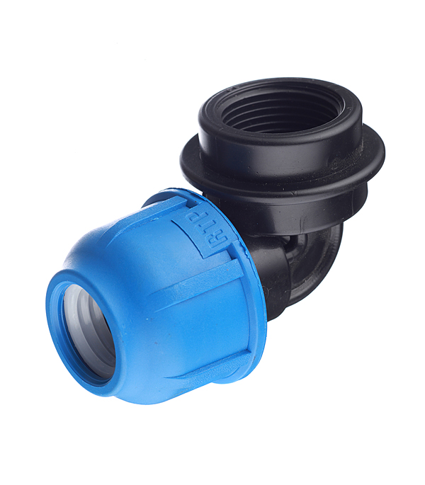 Угол ПНД Tebo компрессионный переходной 20х3/4 ВP