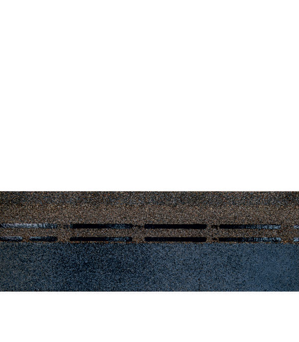 фото Черепица гибкая коньково-карнизная docke pie голубика 7,26 кв.м