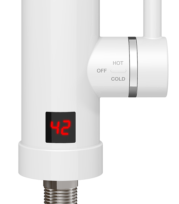 Водонагреватель проточный Thermex Hotty электрический 3 кВт вертикальный