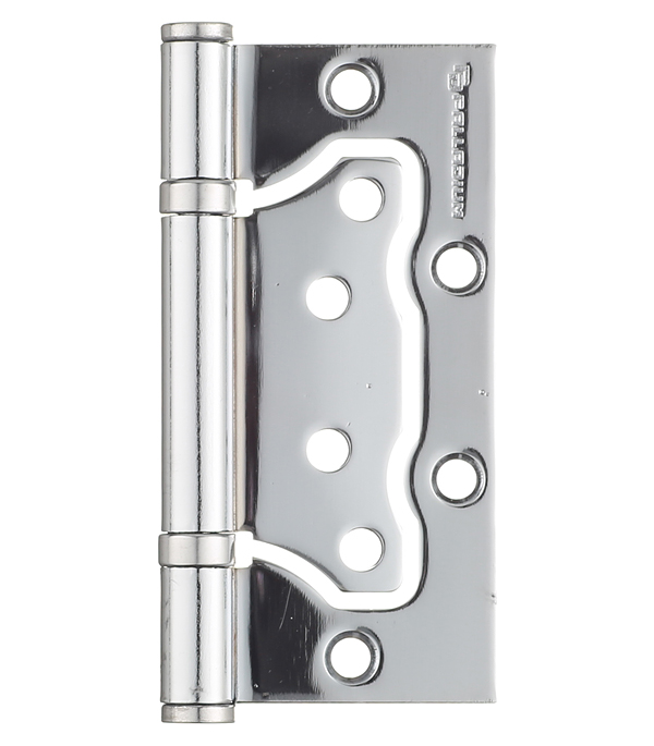 

Петля Palladium 2BB-100 CP бабочка универсальная неразъемная 100х75 мм хром, Серебро
