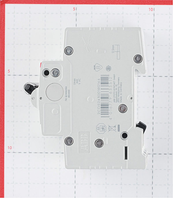 фото Автоматический выключатель abb sh203l (2cds243001r0164) 3p 16а тип c 4,5 ка 400 в на din-рейку