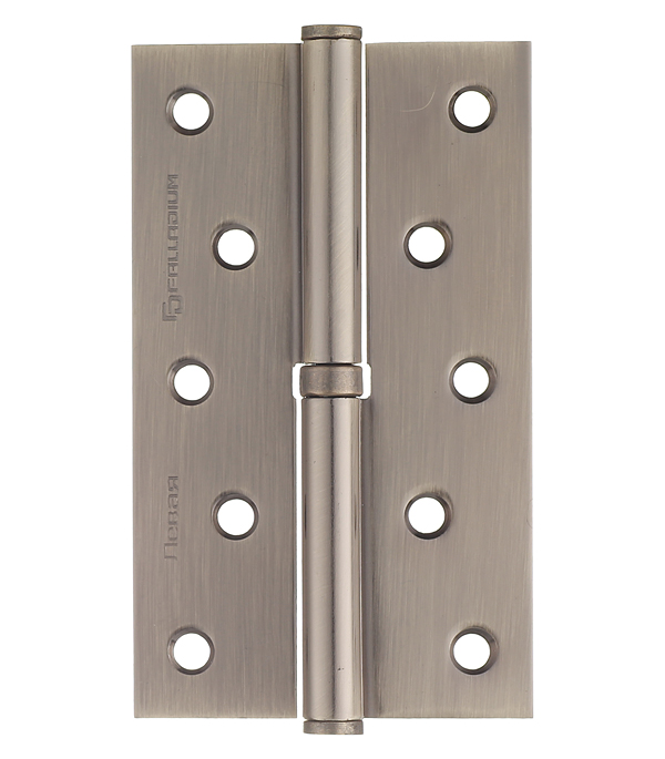 

Петля Palladium N 613-S-5 AB левая разъемная 125х75 мм античная бронза