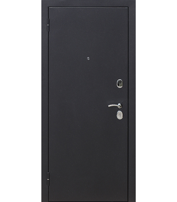 фото Дверь входная garda левая черный муар - темный кипарис со стеклом 960х2050 мм
