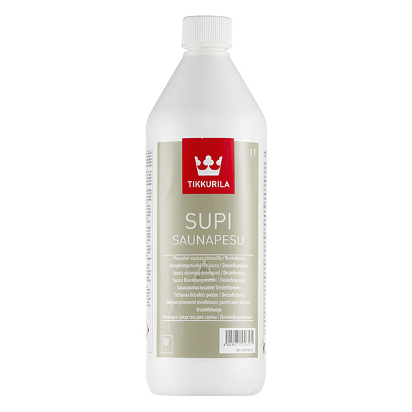 

Средство моющее для сауны Tikkurila SUPI SAUNAPESU 1л