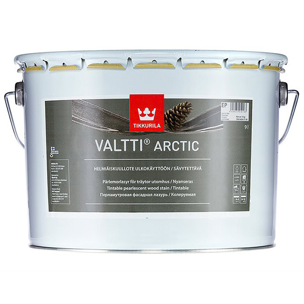 

Фасадная лазурь VALTTI ARCTIC EP 9л, Бесцветный ес