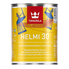 Краска для мебели Tikkurila HELMI 30 A полуматовая 0,9 л