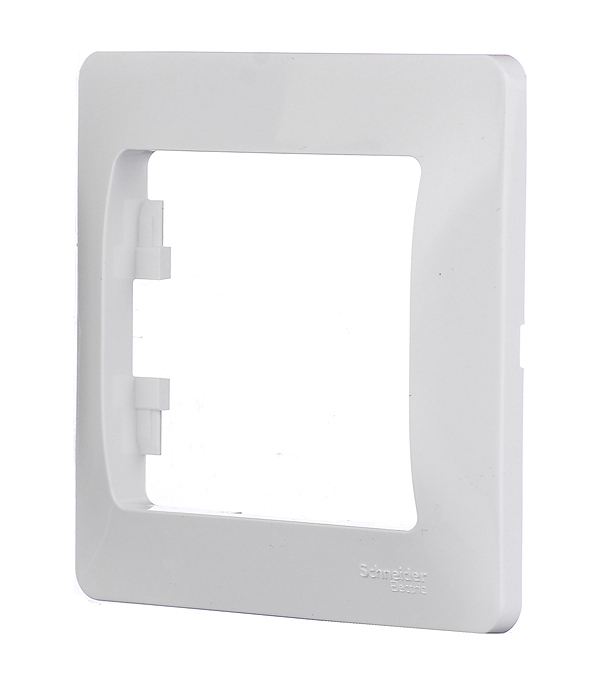 

Рамка Schneider Electric Glossa GSL000101 oдноместная универсальная белая, Белый