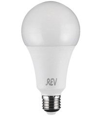 Лампа светодиодная REV 25 Вт E27 груша A70 6500К холодный белый свет 180-240 В матовая