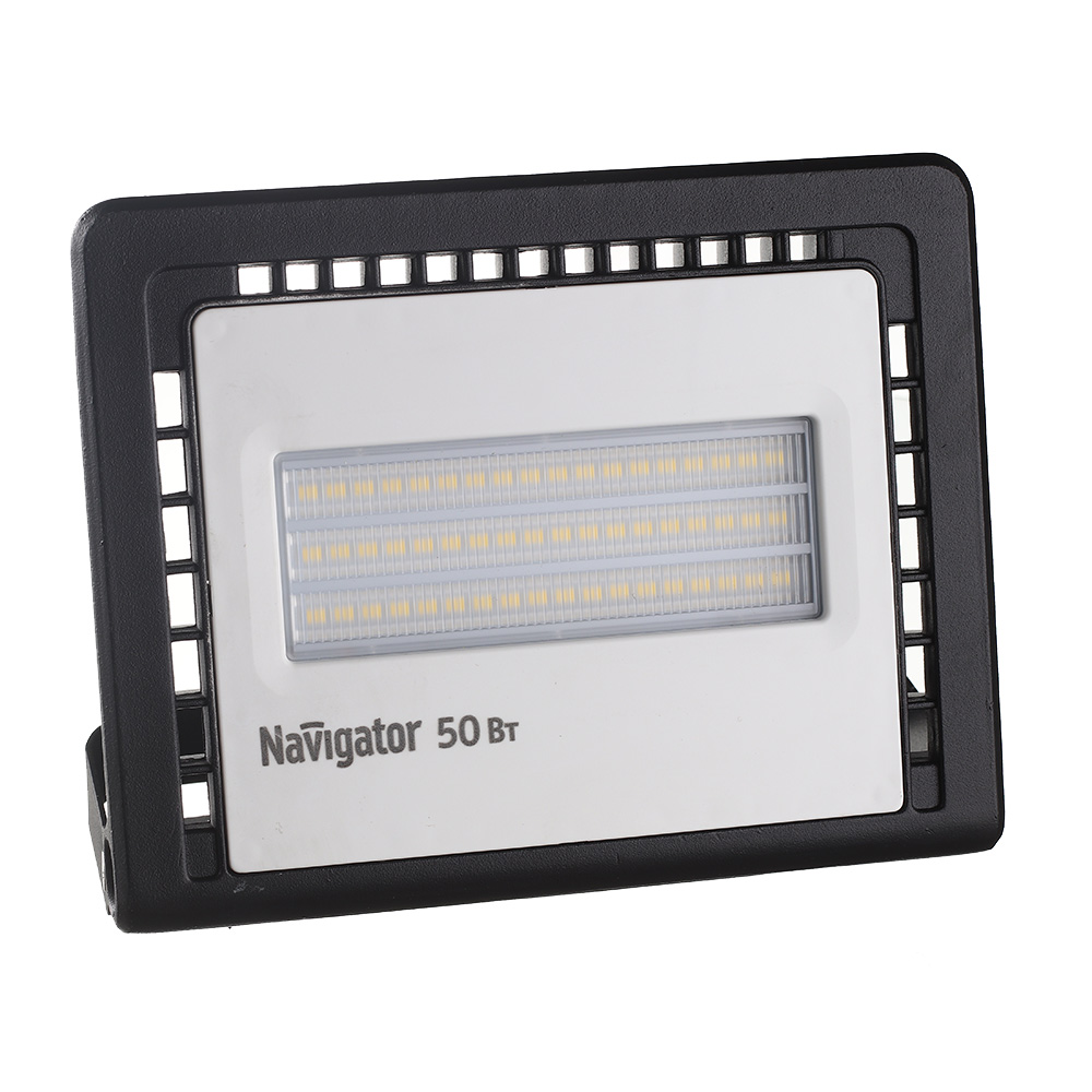 фото Прожектор светодиодный navigator 50 вт 220 в ip65 4000к естественный белый свет