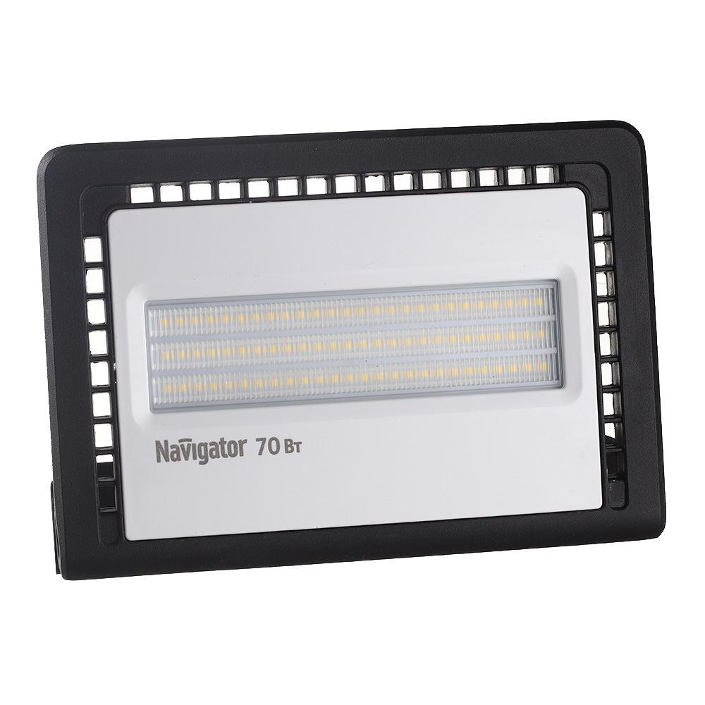 Прожектор светодиодный Navigator 70 Вт 220 В IP65 4000К естественный белый свет