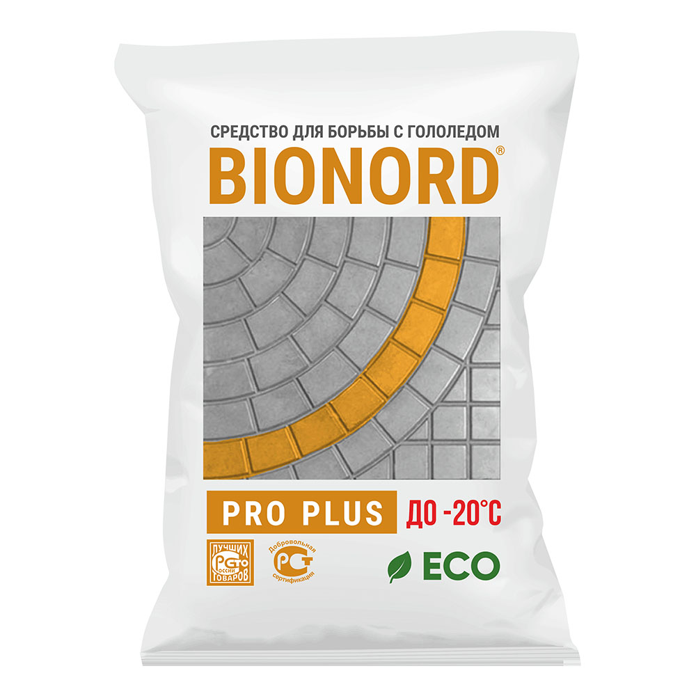 

Реагент противогололедный Bionord Pro Plus -20 °С 23 кг