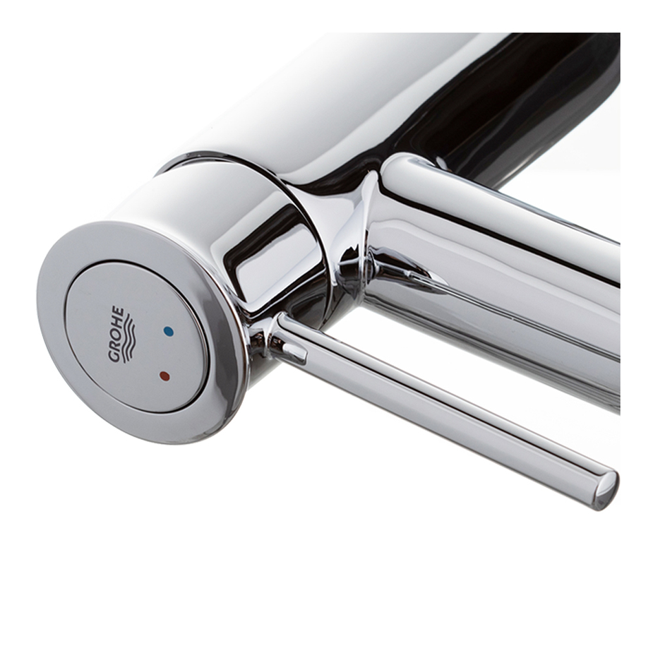 Смеситель для умывальника GROHE BauClassic 23162000 однорычажный ...