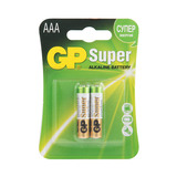 Батарейка GP Batteries Super AAA мизинчиковая LR03 1,5 В (2 шт.) г. Владимир