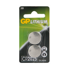 Батарейка GP Batteries CR2025 3 В (2 шт.)
