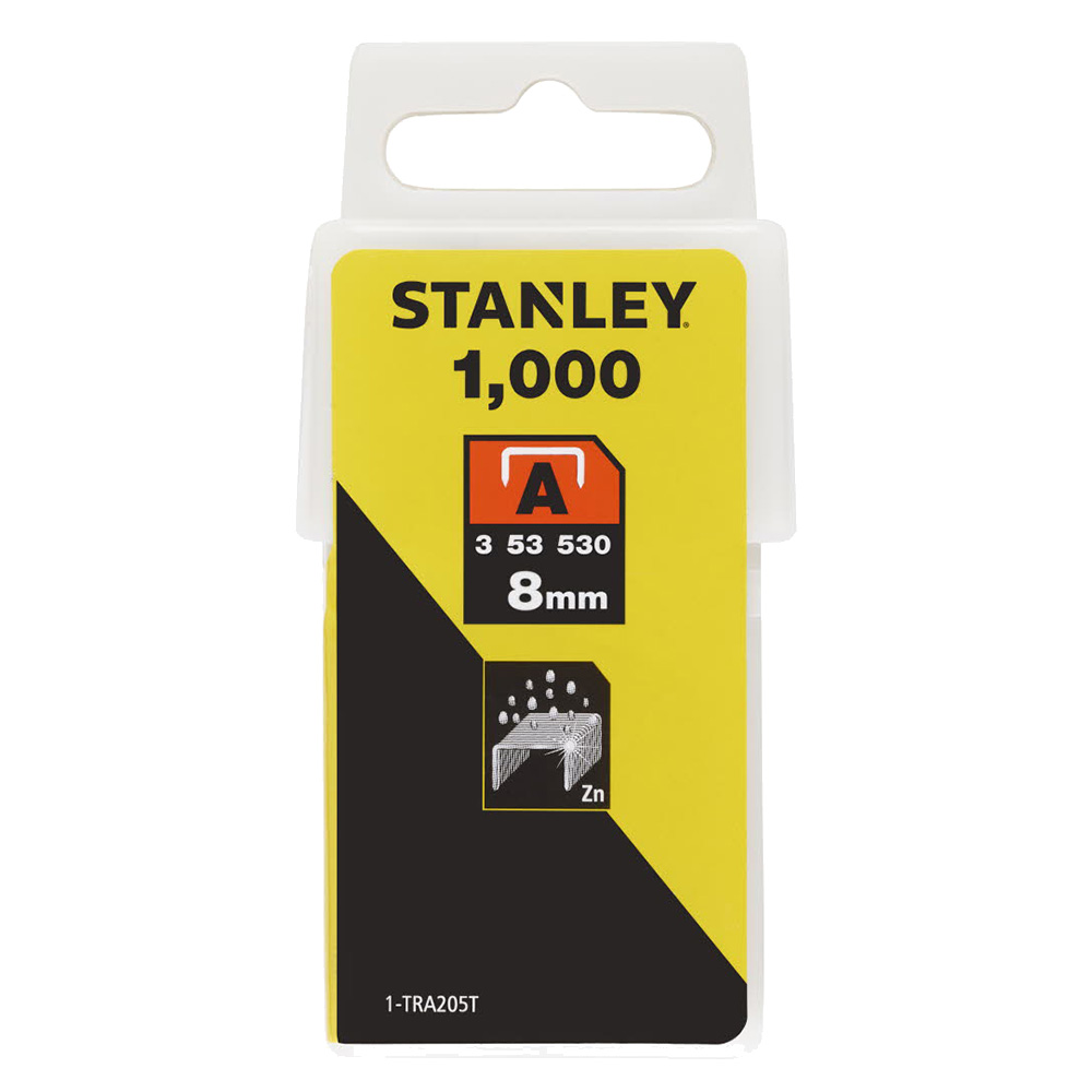 фото Скобы для степлера stanley (1-tra205t) тип 53 8 мм (1000 шт.)