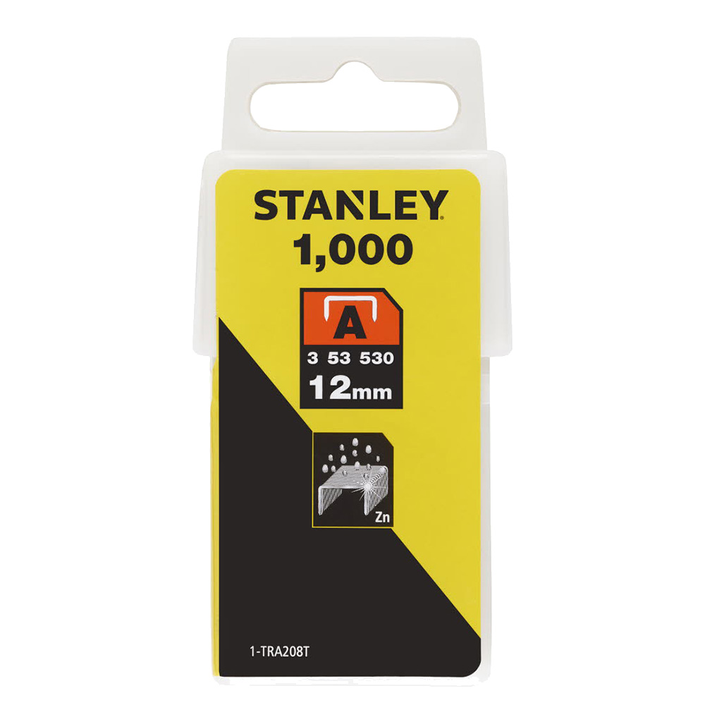 

Скобы для степлера Stanley (1-TRA208T) тип 53 12 мм (1000 шт.)