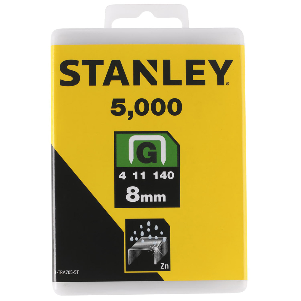 

Скобы для степлера Stanley (1-TRA705-5T) тип 140 8 мм (5000 шт.)