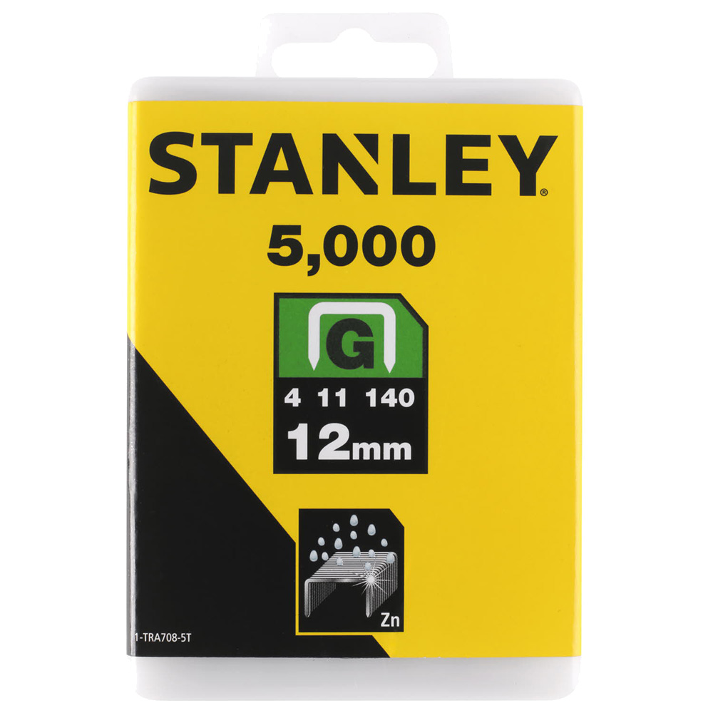 

Скобы для степлера Stanley (1-TRA708-5T) тип 140 12 мм (5000 шт.)