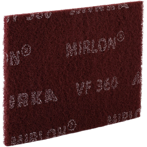 

Шлифовальный войлок Mirka MIRLON 152х229х10 мм Р360 синтетический, Бордовый