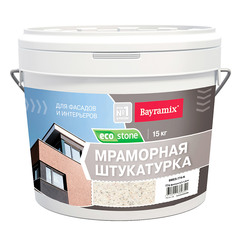 Штукатурка декоративная мраморная Bayramix EcoStone цвет 774 15 кг