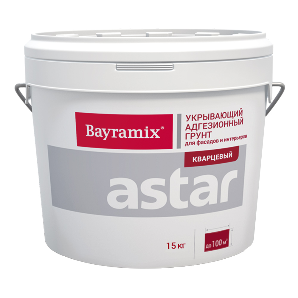 фото Грунт укрывающий bayramix astar кварцевый b1 15 кг
