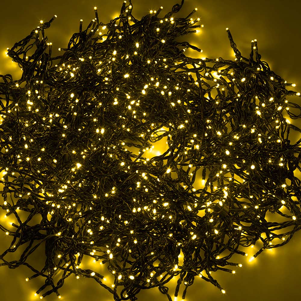 фото Гирлянда светодиодная neon-night cliplight 665 led свечение желтое 5х20 м уличная (323-501)