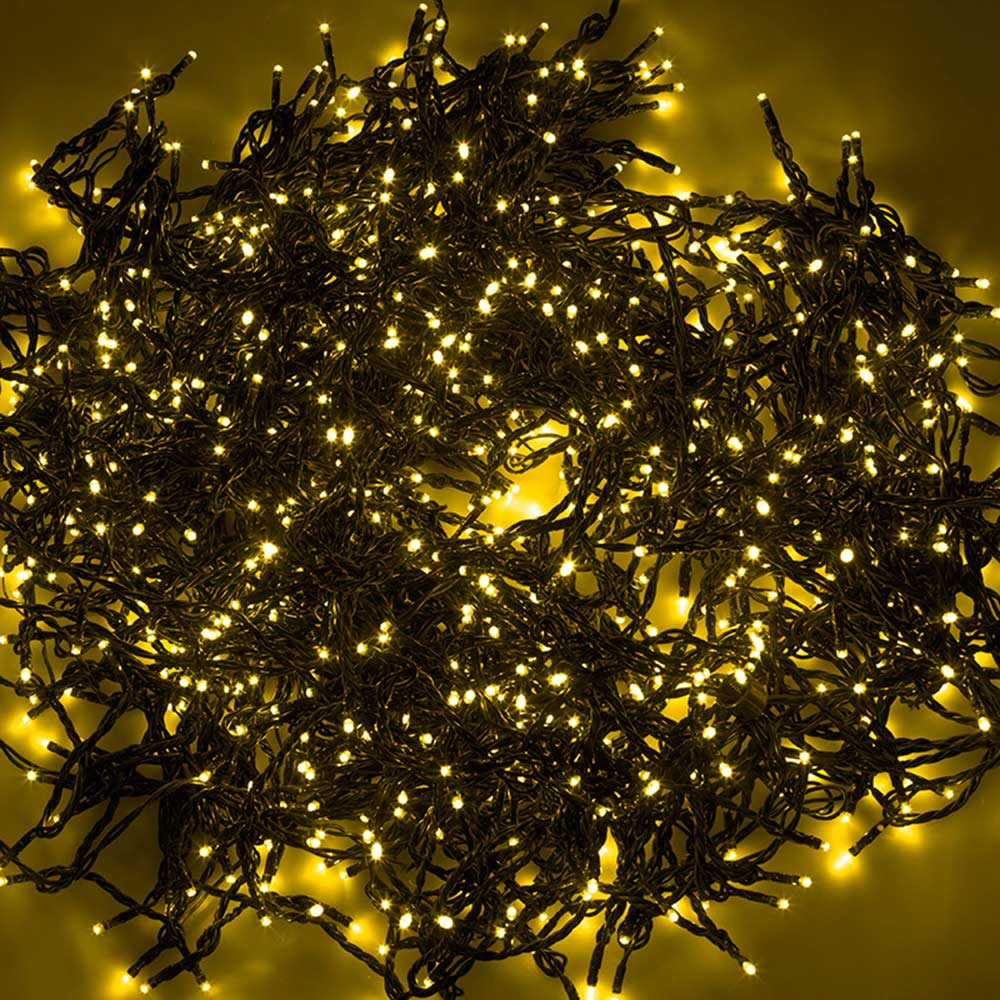 фото Гирлянда светодиодная neon-night cliplight 665 led свечение желтое 5х20 м уличная (323-601)