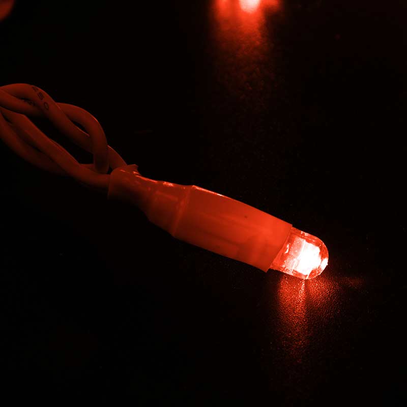 фото Гирлянда светодиодная neon-night нить 100 led свечение красное 10 м (305-132)