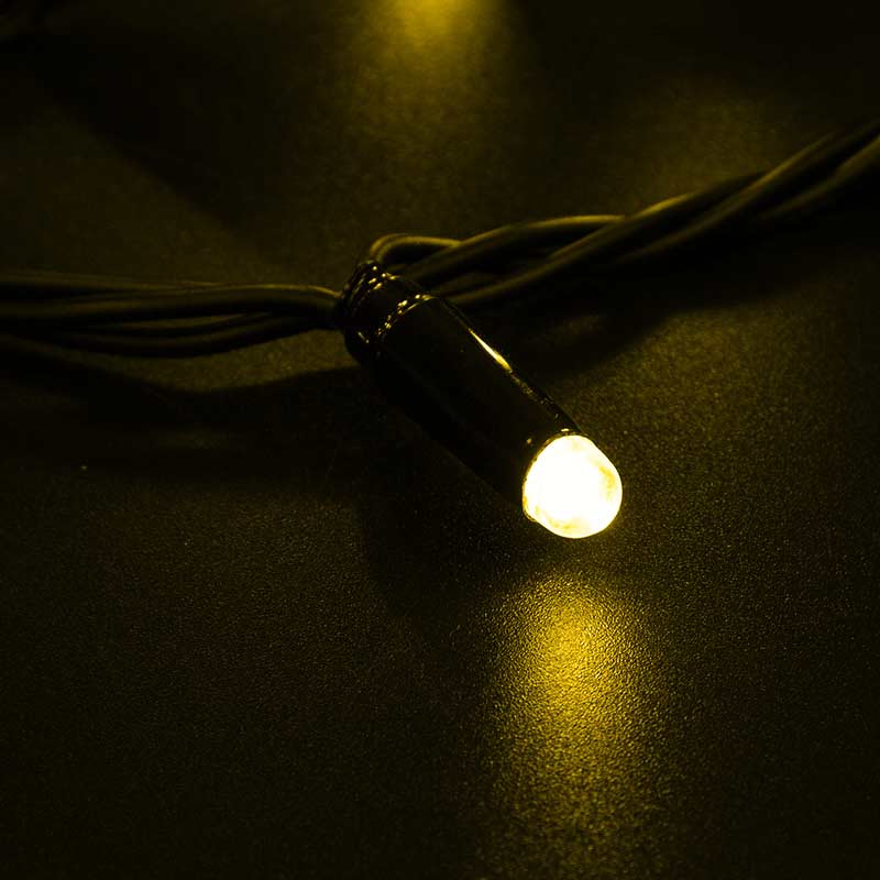 фото Гирлянда светодиодная neon-night нить 100 led свечение желтое 10 м (305-171)