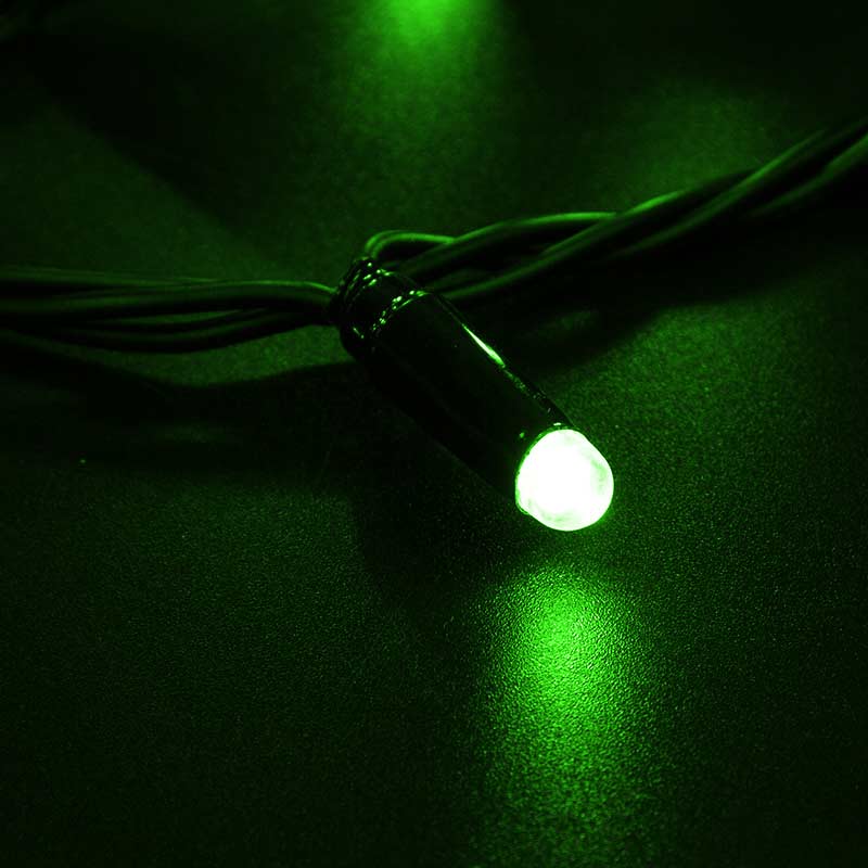 фото Гирлянда светодиодная neon-night нить 100 led свечение зелёное 10 м (305-174)