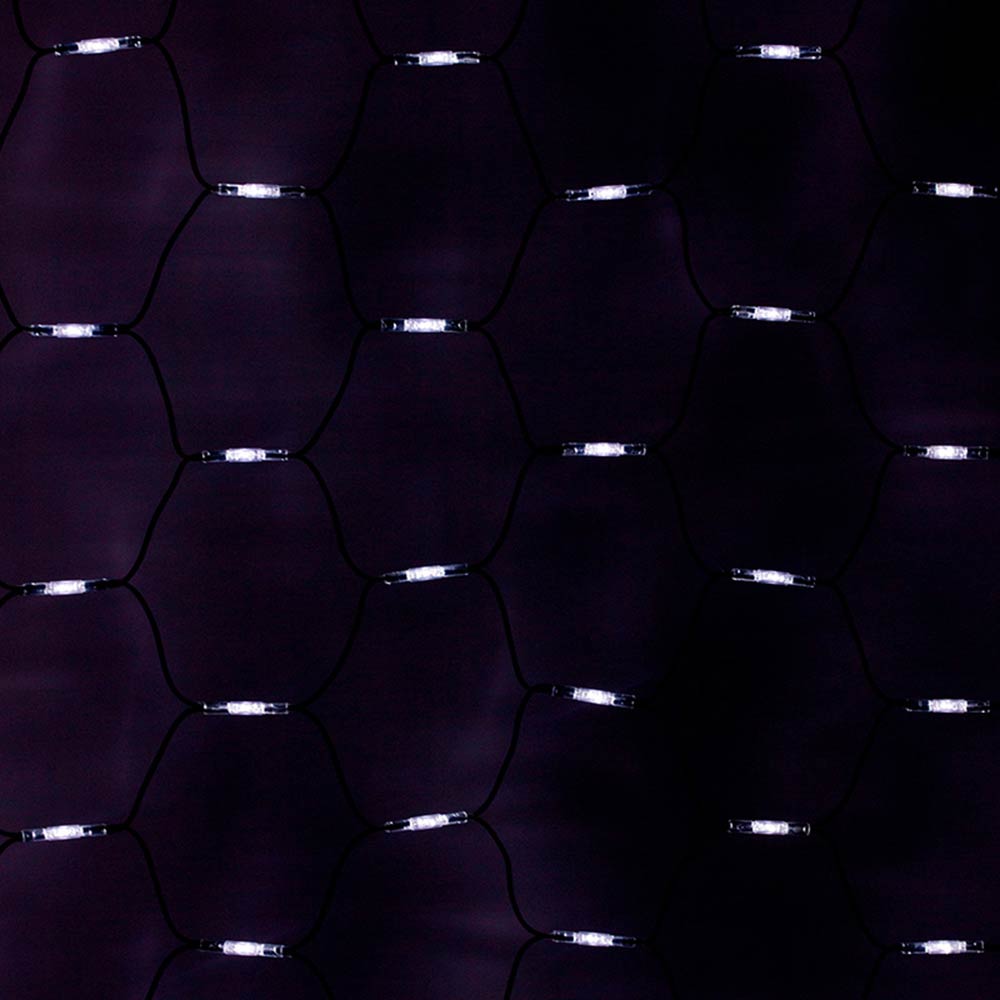 фото Гирлянда светодиодная neon-night сеть 560 led свечение белое 2х4 м уличная (217-135)